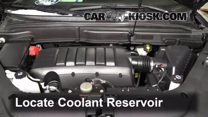 Coolant Level Check on a 2008 GMC Acadia SLT 3.6L V6